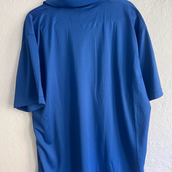 BMW Polo Shirt in Royal Blue with Badge - Picture 3 of 3